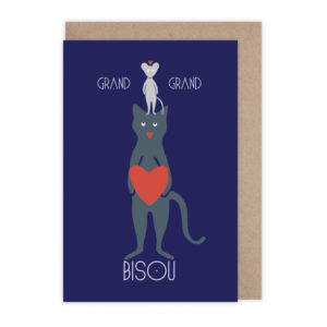 carte grand bisou – Monsieur Papier