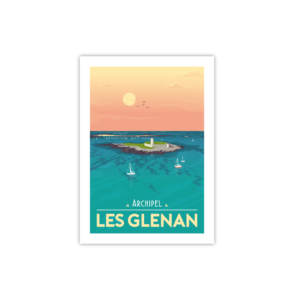 Carte Archipel des Glénan – Marcel