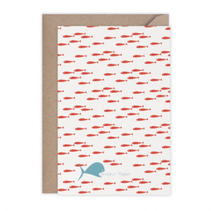 Carte poissons rouges  – Monsieur Papier