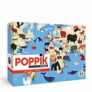 Puzzle les animaux du monde  500 pièces – Poppik