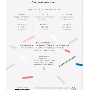 Broderie Aloe Vera  – French Kits