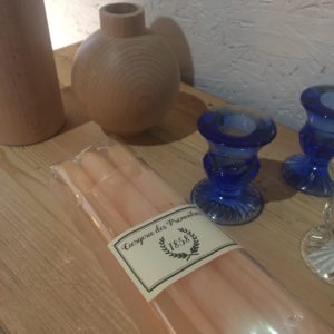 Bougies coniques 30cm nude   – Ciergerie des Prémontrés