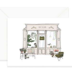 Carte café Fleur – My lovely thing
