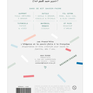 Broderie le poste de radio   – French Kits