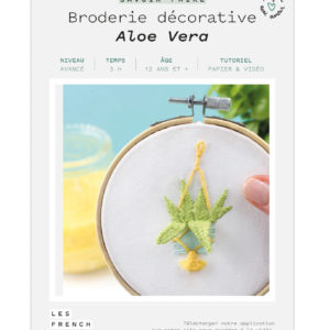 Broderie Aloe Vera  – French Kits